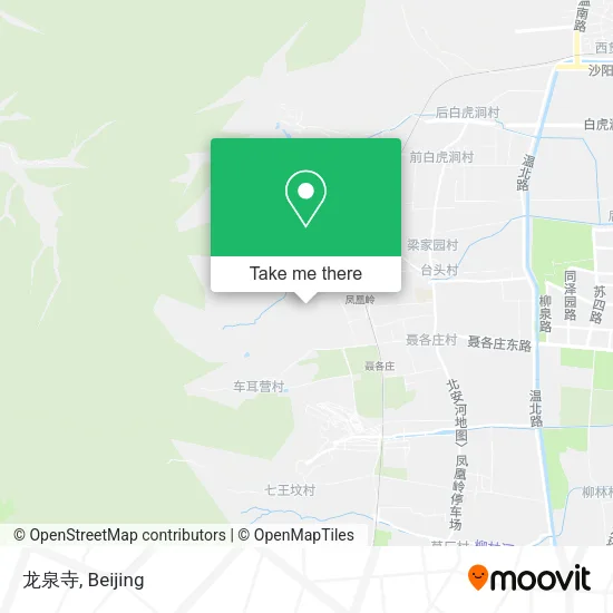 龙泉寺 map