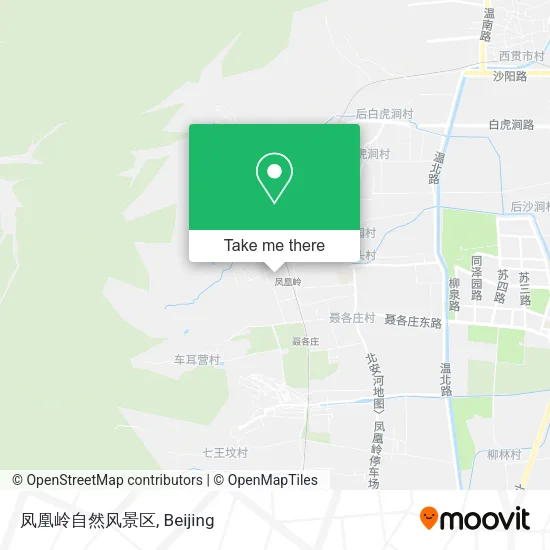 凤凰岭自然风景区 map