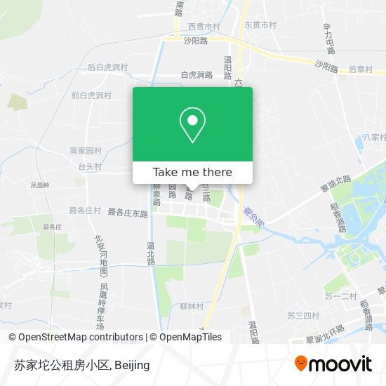苏家坨公租房小区 map