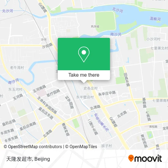天隆发超市 map