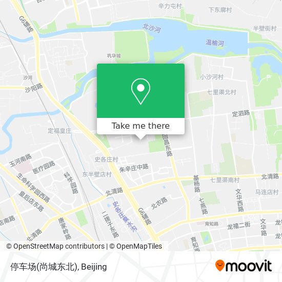 停车场(尚城东北) map