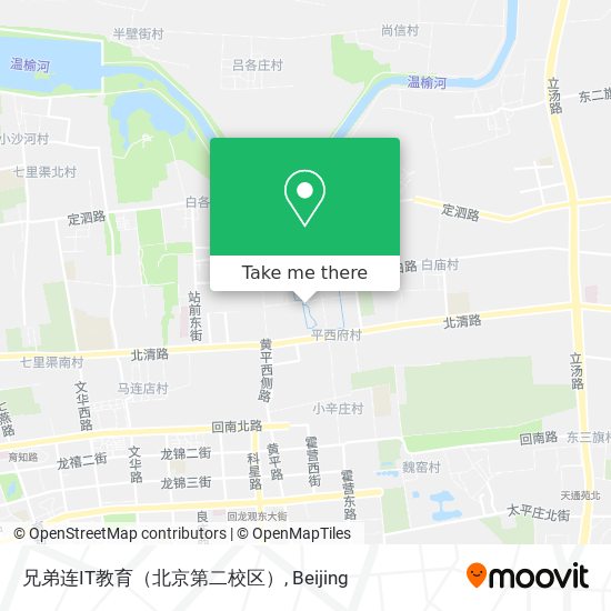 兄弟连IT教育（北京第二校区） map