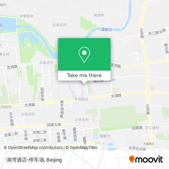 湖湾酒店-停车场 map
