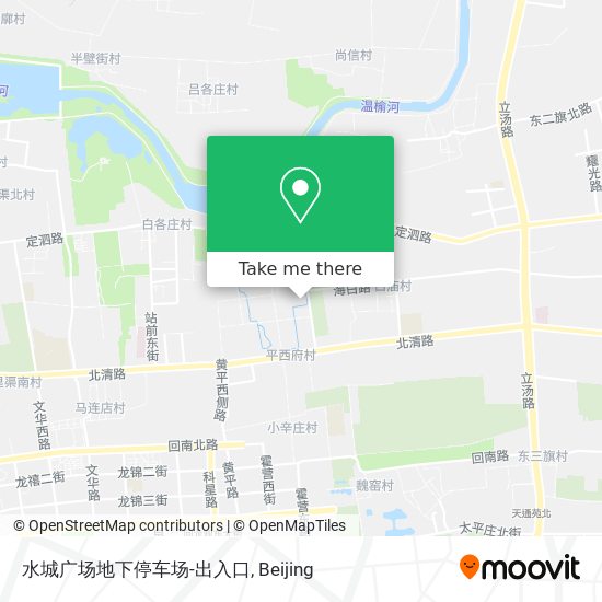 水城广场地下停车场-出入口 map
