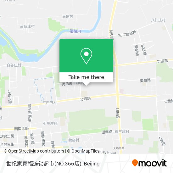 世纪家家福连锁超市(NO.366店) map