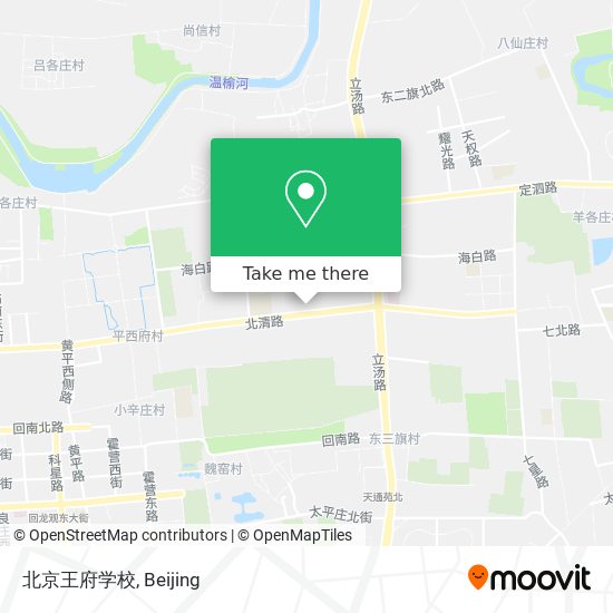 北京王府学校 map