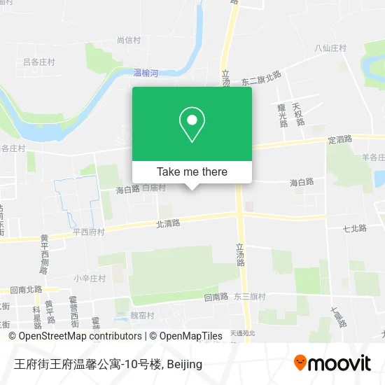 王府街王府温馨公寓-10号楼 map
