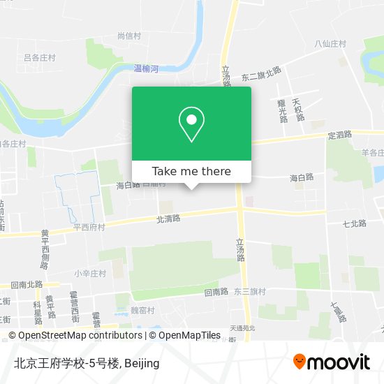 北京王府学校-5号楼 map