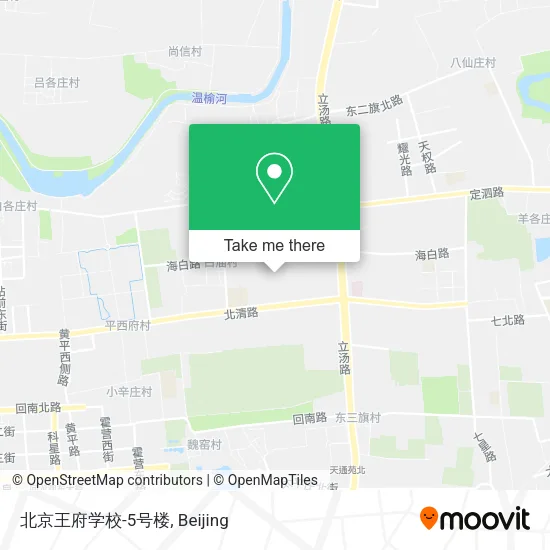 北京王府学校-5号楼 map