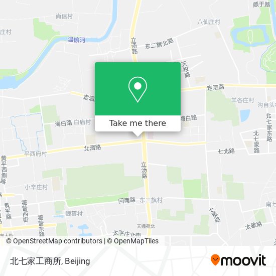 北七家工商所 map