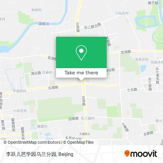 李跃儿芭学园乌兰分园 map