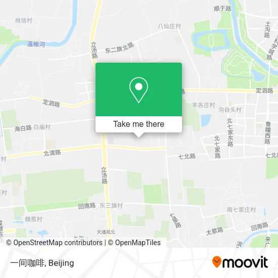一间咖啡 map