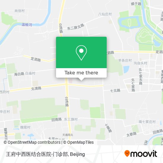 王府中西医结合医院-门诊部 map