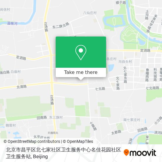 北京市昌平区北七家社区卫生服务中心名佳花园社区卫生服务站 map