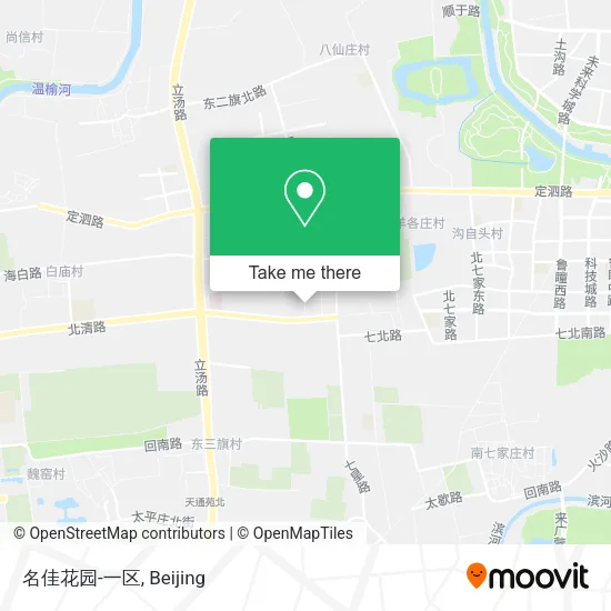 名佳花园-一区 map