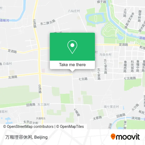 万顺理容休闲 map
