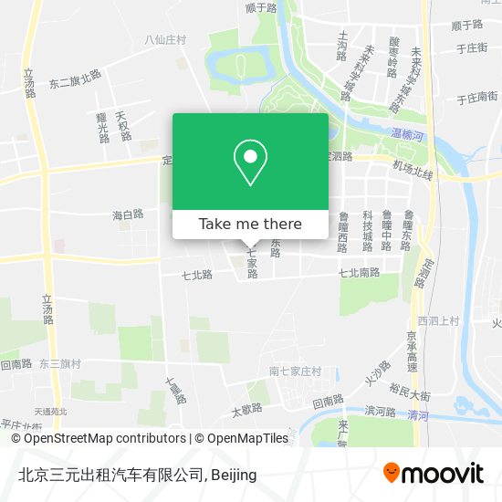 北京三元出租汽车有限公司 map