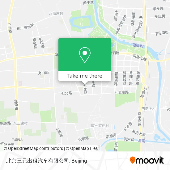 北京三元出租汽车有限公司 map