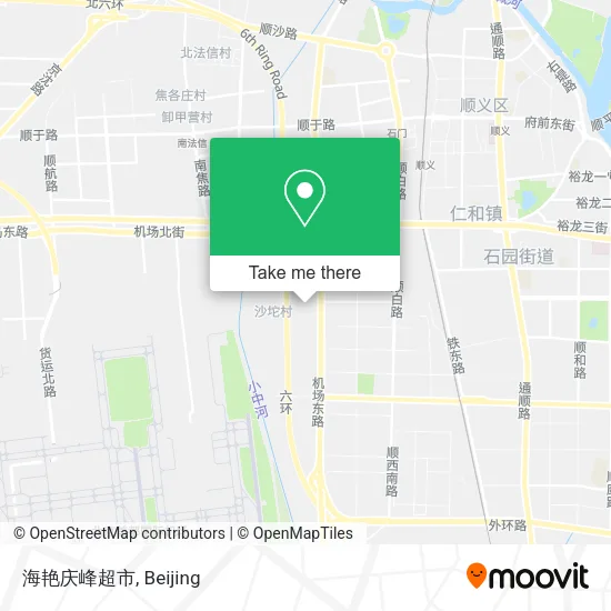 海艳庆峰超市 map