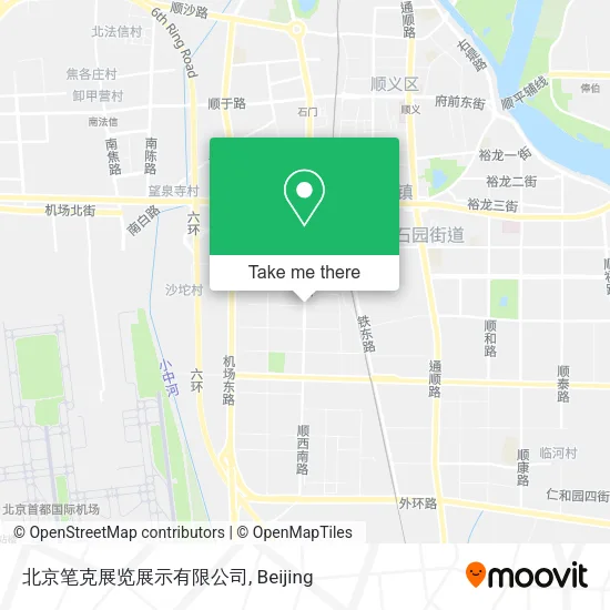 北京笔克展览展示有限公司 map