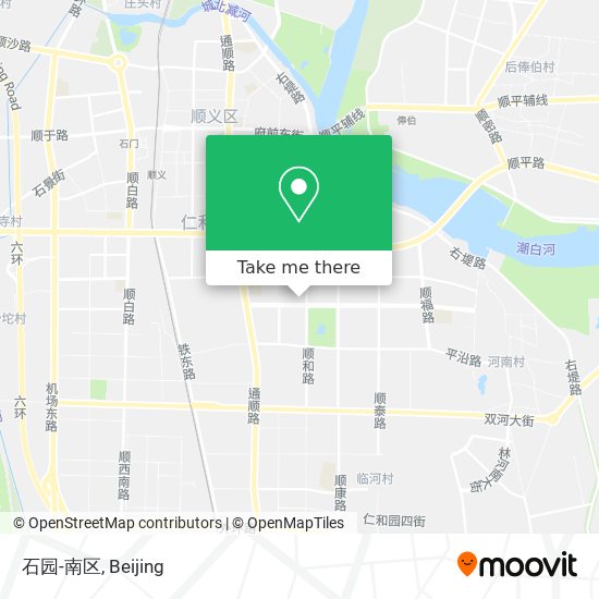 石园-南区 map