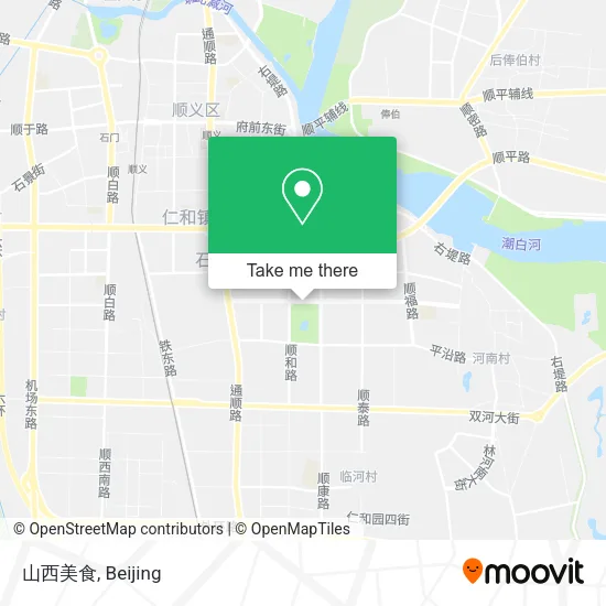 山西美食 map