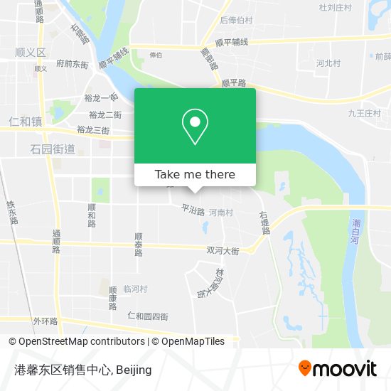 港馨东区销售中心 map