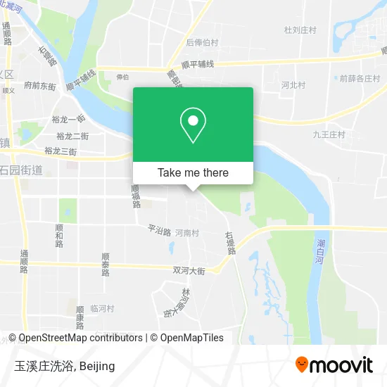 玉溪庄洗浴 map
