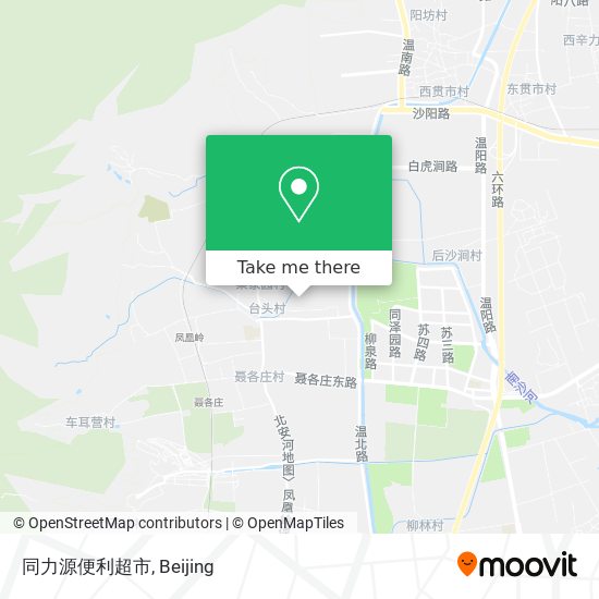 同力源便利超市 map