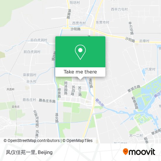 凤仪佳苑一里 map