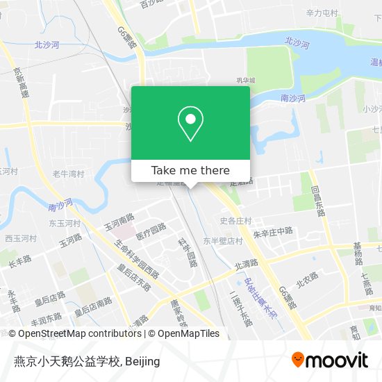 燕京小天鹅公益学校 map