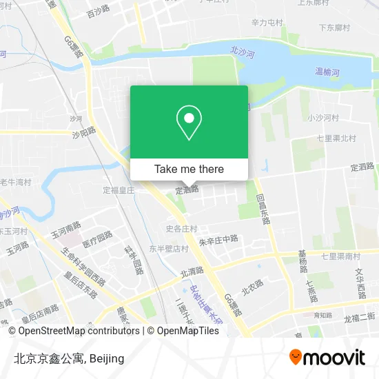 北京京鑫公寓 map