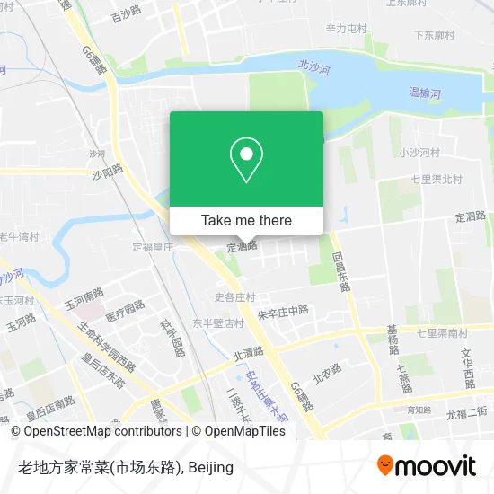 老地方家常菜(市场东路) map