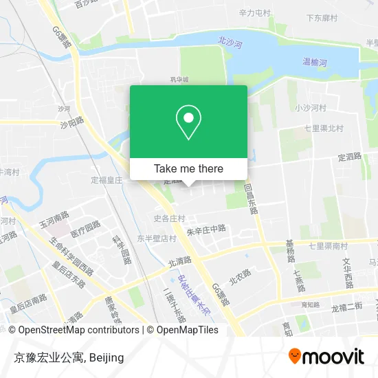 京豫宏业公寓 map