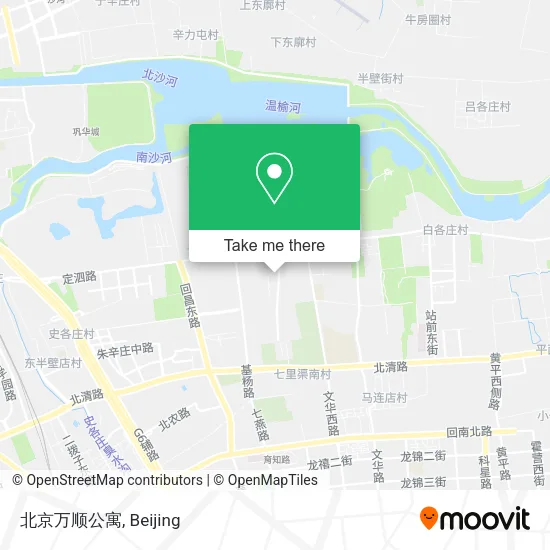 北京万顺公寓 map
