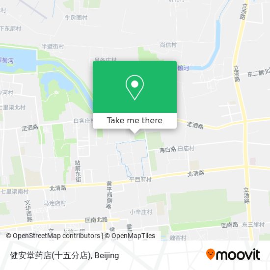 健安堂药店(十五分店) map