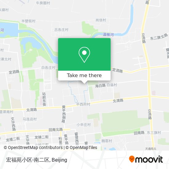宏福苑小区-南二区 map