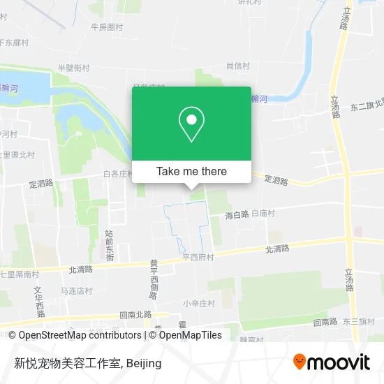 新悦宠物美容工作室 map