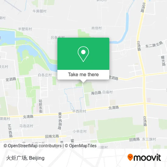 火炬广场 map