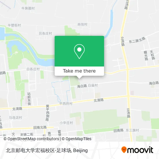 北京邮电大学宏福校区-足球场 map