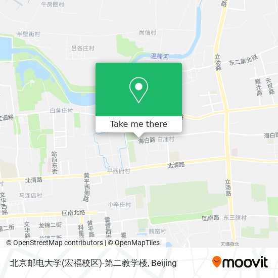 北京邮电大学(宏福校区)-第二教学楼 map
