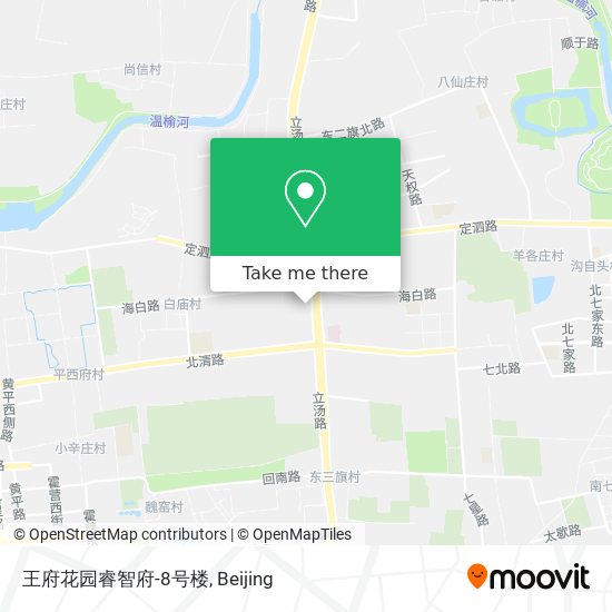王府花园睿智府-8号楼 map