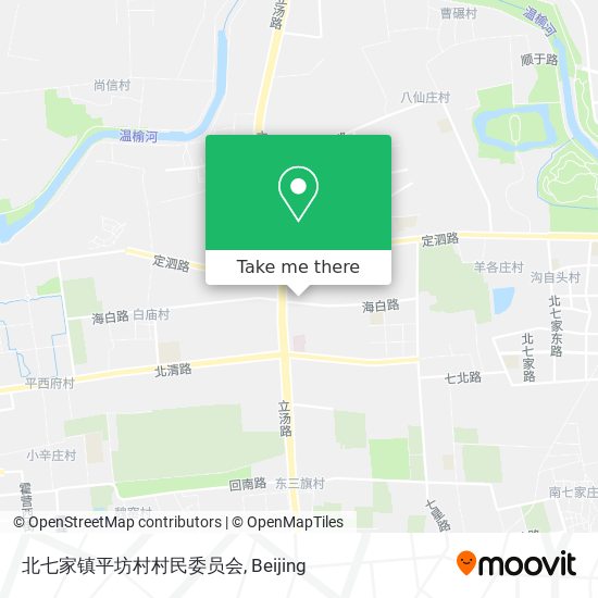 北七家镇平坊村村民委员会 map