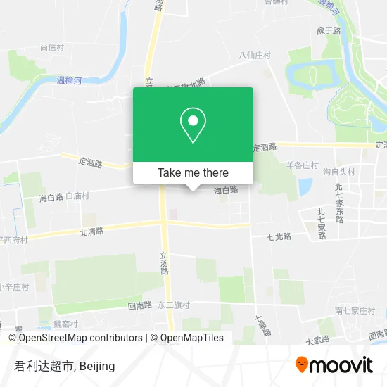 君利达超市 map
