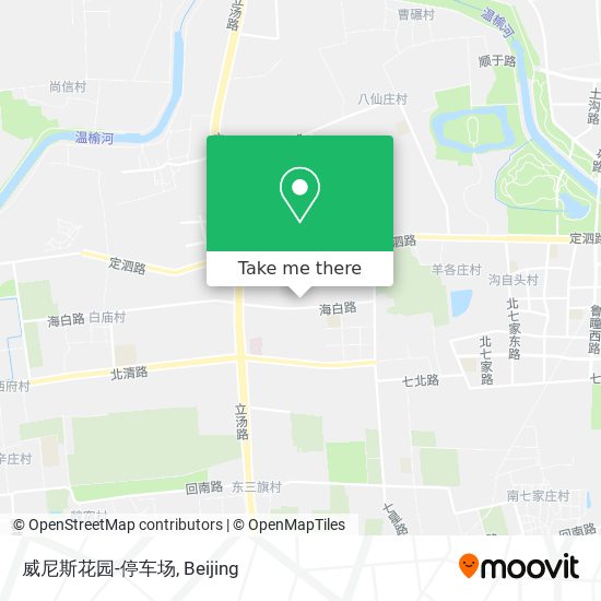 威尼斯花园-停车场 map