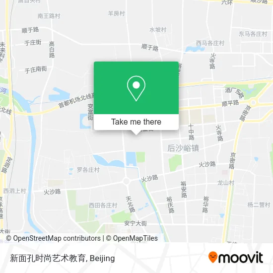 新面孔时尚艺术教育 map
