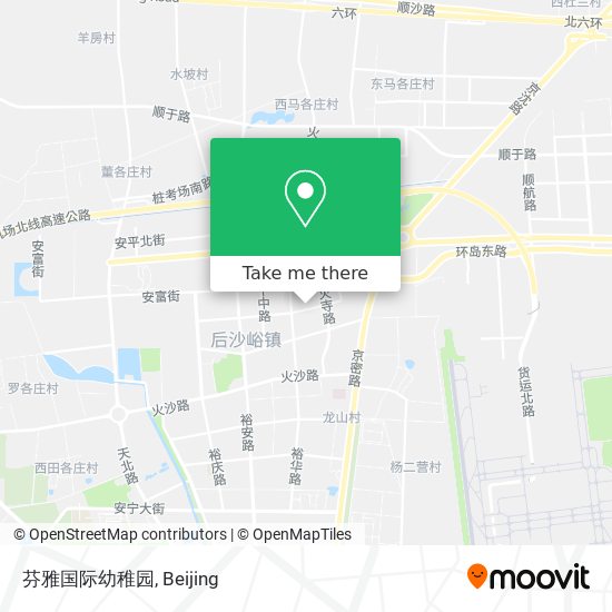 芬雅国际幼稚园 map