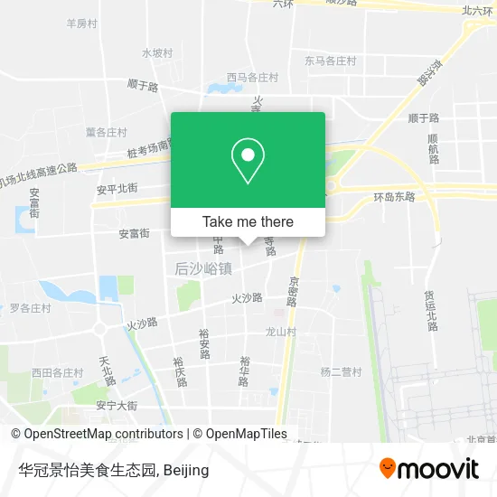 华冠景怡美食生态园 map