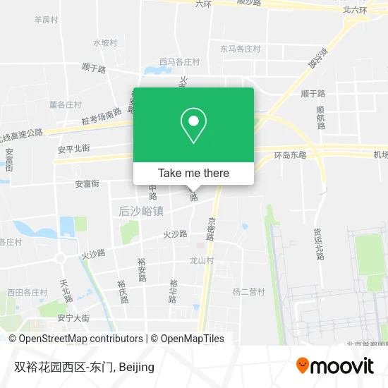 双裕花园西区-东门 map
