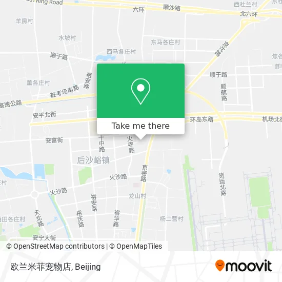 欧兰米菲宠物店 map